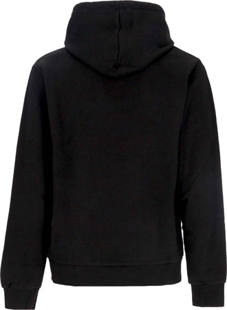 ARTE-Felpa-Leggera-Cappuccio-Uomo-Hannes-Bau-Logo-Hoodie-Black-da-uomo