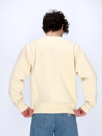 ARTE-Felpa-Leggera-Girocollo-Uomo-Carlos-Small-Heart-Crewneck-Cream-da-uomo