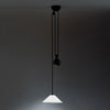 Artemide Aggregato Saliscendi bianco diametro 380mm cono opalino