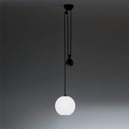 Artemide Aggregato Saliscendi bianco diametro 400mm sfera