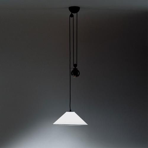 Artemide Aggregato saliscendi bianco diametro 530mm cono opalino