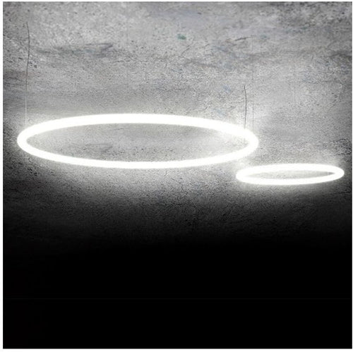 Artemide Alphabet of light circular 90 lampada a soffitto
