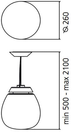 Artemide Empatia 26 Lampada a Sospensione