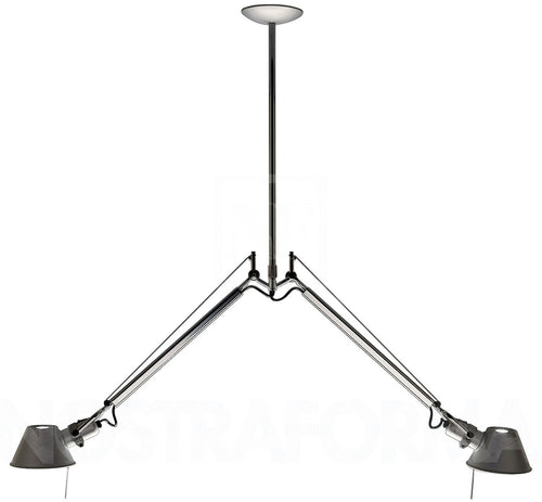 Artemide, Tolomeo due bracci suspension, Lampada a sospensione