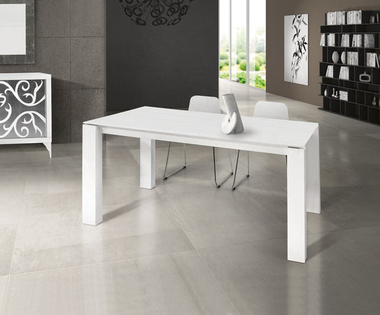 ARTHUR---tavolo-da-pranzo-moderno-allungabile-in-legno-90x160/205/250-Bianco-Milani-Home