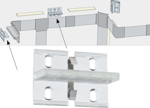 Articolo-702,75-al-soffitto-illuminazione-accessori,-Trasparente,