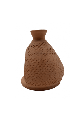 Ceramica realizzata Interamente a Mano con Terracotta di Sicilia, Pezzo Grezzo da Dipingere