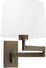 ARTIS Lampada da parete con braccio snodabile bronzo/bianca Illuminazione/Illuminazione per interni/Illuminazioni per pareti/Applique Led Mall Home - Napoli, Commerciovirtuoso.it