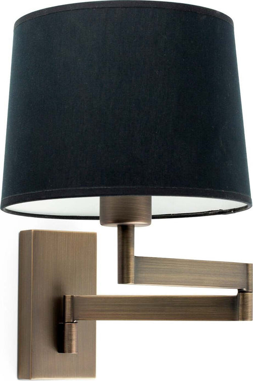 ARTIS Lampada da parete con braccio snodabile bronzo/nera Illuminazione/Illuminazione per interni/Illuminazioni per pareti/Applique Led Mall Home - Napoli, Commerciovirtuoso.it