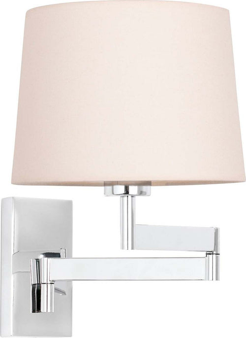 ARTIS Lampada da parete con braccio snodabile chrome/beig Illuminazione/Illuminazione per interni/Illuminazioni per pareti/Applique Led Mall Home - Napoli, Commerciovirtuoso.it