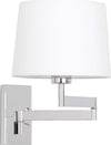 ARTIS Lampada da parete con braccio snodabile chrome/bianca Illuminazione/Illuminazione per interni/Illuminazioni per pareti/Applique Led Mall Home - Napoli, Commerciovirtuoso.it