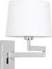 ARTIS Lampada da parete con braccio snodabile chrome/bianca Illuminazione/Illuminazione per interni/Illuminazioni per pareti/Applique Led Mall Home - Napoli, Commerciovirtuoso.it