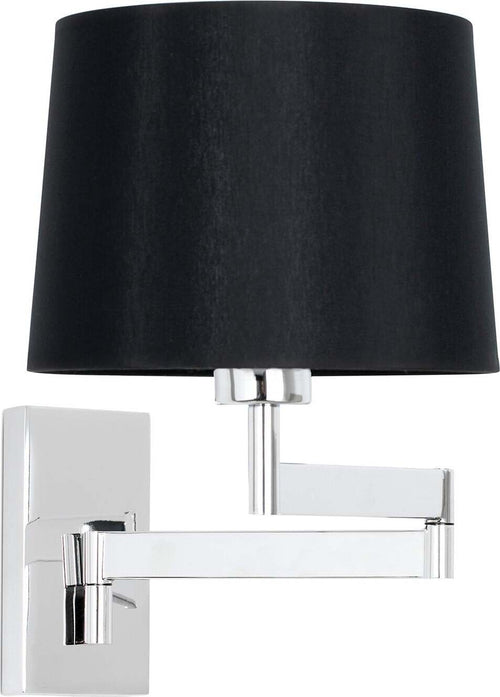 ARTIS Lampada da parete con braccio snodabile chrome/nera Illuminazione/Illuminazione per interni/Illuminazioni per pareti/Applique Led Mall Home - Napoli, Commerciovirtuoso.it