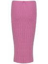Tom Ford Gonna a Tubino con zip in Maglia Rosa da donna
