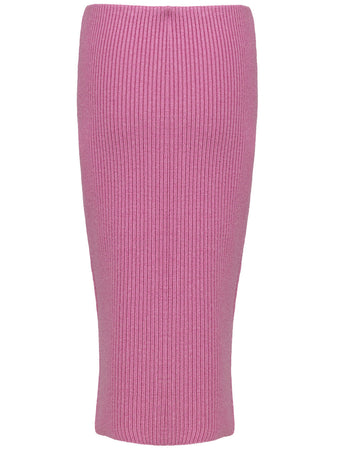 Tom Ford Gonna a Tubino con zip in Maglia Rosa da donna