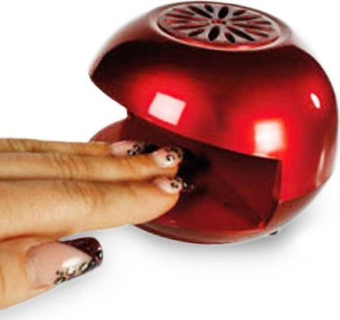 ASCIUGA UNGHIE SMALTO DA VIAGGIO PORTATILE CON VENTOLINA COLORE ROSSO 10 X 7 CM Bellezza/Manicure e pedicure/Decorazioni per unghie/Strumenti/Asciuga unghie e lampade UV Trade Shop italia - Napoli, Commerciovirtuoso.it
