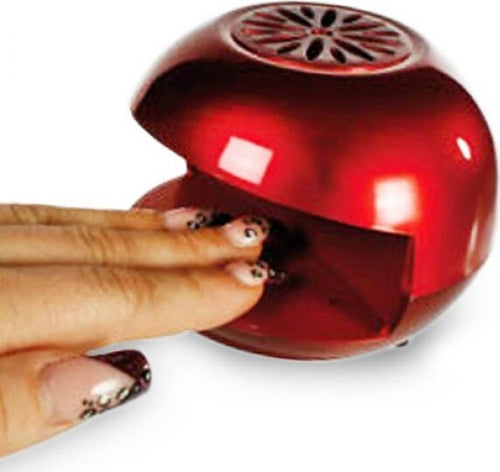 ASCIUGA UNGHIE SMALTO DA VIAGGIO PORTATILE CON VENTOLINA COLORE ROSSO 10 X 7 CM Bellezza/Manicure e pedicure/Decorazioni per unghie/Strumenti/Asciuga unghie e lampade UV Trade Shop italia - Napoli, Commerciovirtuoso.it