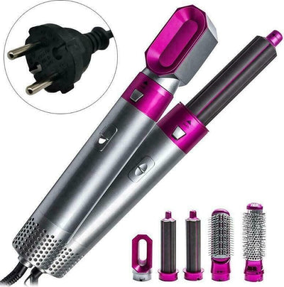 Asciugacapelli 5in1 elettrico Set bigodino style staccabile Spazzola aria calda Bellezza/Cura dei capelli/Strumenti per lo styling/Modellatori ad aria calda Zencoccostore - Formia, Commerciovirtuoso.it