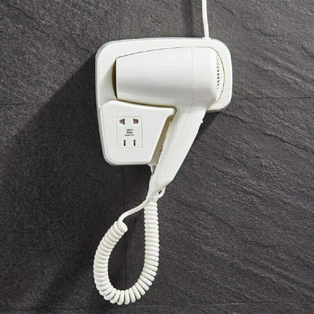 Asciugacapelli-Da-Parete-1200w-Phon-Bagni-Alberghi-Hotel-Spogliatoi-2-Velocita'