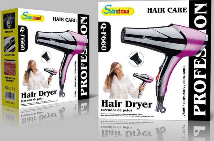 Asciugacapelli Phon Portatile Potente 2100 W 5 Modalit? Compatto Viaggio Q-f660 Bellezza/Cura dei capelli/Strumenti per lo styling/Asciugacapelli e accessori/Asciugacapelli Trade Shop italia - Napoli, Commerciovirtuoso.it