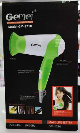 Asciugacapelli-Phon-Professionale-2-Velocità-1100-Watt-Anello-Aggancio-Gm-1710