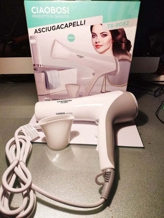 Asciugacapelli Phon Professionale 2 Velocit? 4500w Impugnatura Anatomica Tx-8082 Bellezza/Cura dei capelli/Strumenti per lo styling/Asciugacapelli e accessori/Asciugacapelli Trade Shop italia - Napoli, Commerciovirtuoso.it