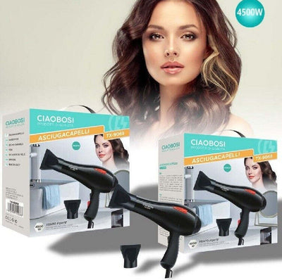 Asciugacapelli Phon Professionale 4500w Con Beccuccio Asciugatura Rapida Tx-9068 Bellezza/Cura dei capelli/Strumenti per lo styling/Asciugacapelli e accessori/Asciugacapelli Trade Shop italia - Napoli, Commerciovirtuoso.it
