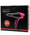 Asciugacapelli Professionale 2600 W 2 Velocità 3 Temperature Regolabili Gm-1766