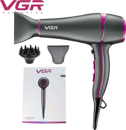 Asciugacapelli-Professionale-A-Motore-Cc-2200-Watt-Salone-2-Velocità-Vgr-V-402