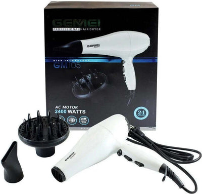 Asciugacapelli Professionale Phon 2400 Watt Styling Capelli Diffussore Gm-105 Salute e Bellezza > Cura dei Capelli > Asciugacapelli Trade Shop italia - Napoli, Commerciovirtuoso.it