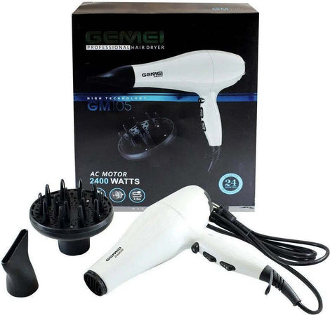 Asciugacapelli Professionale Phon 2400 Watt Styling Capelli Diffussore Gm-105 Salute e Bellezza > Cura dei Capelli > Asciugacapelli Trade Shop italia - Napoli, Commerciovirtuoso.it
