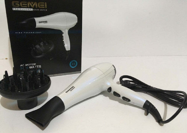 Asciugacapelli Professionale Phon 2400 Watt Styling Capelli Diffussore Gm-105 Salute e Bellezza > Cura dei Capelli > Asciugacapelli Trade Shop italia - Napoli, Commerciovirtuoso.it