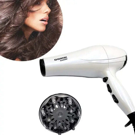 Asciugacapelli Professionale Phon 2400 Watt Styling Capelli Diffussore Gm-105 Salute e Bellezza > Cura dei Capelli > Asciugacapelli Trade Shop italia - Napoli, Commerciovirtuoso.it