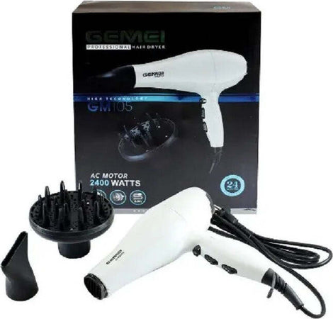 Asciugacapelli Professionale Phon 2400 Watt Styling Capelli Diffussore Gm-105 Salute e Bellezza > Cura dei Capelli > Asciugacapelli Trade Shop italia - Napoli, Commerciovirtuoso.it