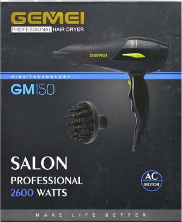 Asciugacapelli Professionale Phon Motore Ac Per Salone A 3 Velocit? 2600w Gm-150 Salute e Bellezza > Cura dei Capelli > Asciugacapelli Trade Shop italia - Napoli, Commerciovirtuoso.it