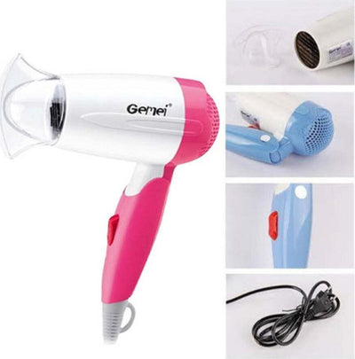 Asciugacapelli Professionale Phon Portatile Pieghevole 1000 W Da Viaggio Gm-1709 Salute e Bellezza > Cura dei Capelli > Asciugacapelli Trade Shop italia - Napoli, Commerciovirtuoso.it