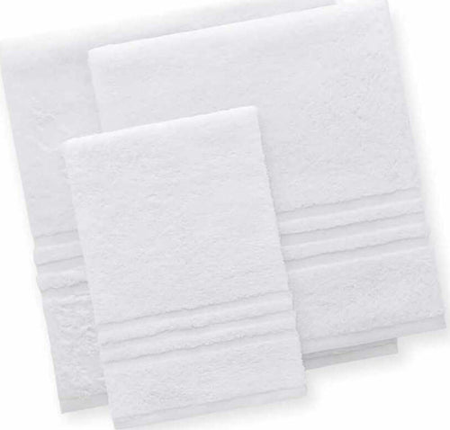Asciugamani-1+1-Ospite-E-Viso-Morbida-Spugna-Bianca-Per-Hotel-B&b-Alberghi-Centri-Estetici-Centri-Benessere-E-Spa