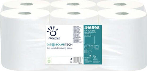 Asciugamani in rotolo Autocut Dissolve Tech - goffratura micro - 2 veli - 20 gr -19 8 cm x 140 mt - diametro 18 5 cm - Papernet [multipack] 6 pezzi Commercio Industria e Scienza/Forniture sanitarie e igieniche/Prodotti di carta/Asciugamani di carta Eurocartuccia - Pavullo, Commerciovirtuoso.it