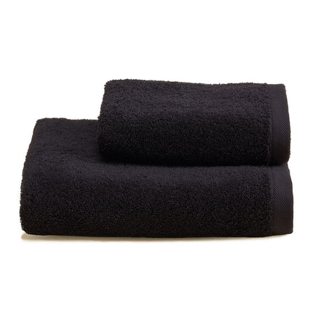 Biancoperla Coppia di Asciugamani in Spugna di Cotone Tinta Unita - Perla 2510S17