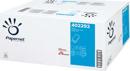 Asciugamani piegati a V special - 2 veli - 20 gr - 24 x 21 cm - goffratura a onda - bianco - Papernet - conf. 210 pezzi [multipack] 15 pezzi Commercio Industria e Scienza/Forniture sanitarie e igieniche/Prodotti di carta/Asciugamani di carta Eurocartuccia - Pavullo, Commerciovirtuoso.it