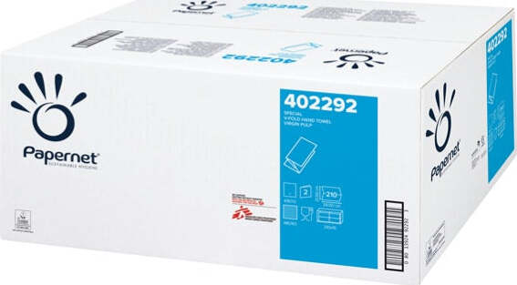 Asciugamani piegati a V special - 2 veli - 20 gr - 24 x 21 cm - goffratura a onda - bianco - Papernet - conf. 210 pezzi [multipack] 15 pezzi Commercio Industria e Scienza/Forniture sanitarie e igieniche/Prodotti di carta/Asciugamani di carta Eurocartuccia - Pavullo, Commerciovirtuoso.it