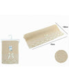 Asciugamano Bagno Telo Cotone Morbido Decorato 70x140 Cm 380gr Beige Scuro 79510