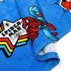 Asciugamano da bagno  in spugna di cotone spiderman power - caleffi