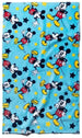 Asciugamano da bagno in spugna di cotone michey mouse - caleffi