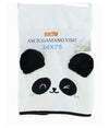 Asciugamano Viso 34x75 Cm In Tessuto Morbido Con Faccia Panda Bagno Ospite 10733