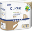 Asciugatutto EcoNatural 2.3 Plastic Free - 200 strappi - Lucart - pacco 2 rotoli Commercio Industria e Scienza/Forniture sanitarie e igieniche/Prodotti di carta/Asciugamani di carta Eurocartuccia - Pavullo, Commerciovirtuoso.it