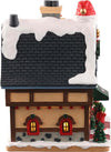 Asilo nido natalizio illuminato in poliresina decorazione per villaggio di Natale Casa e cucina/Decorazioni per interni/Addobbi e decorazioni per ricorrenze/Decorazioni natalizie/Oggettistica MagiediNatale.it - Altamura, Commerciovirtuoso.it
