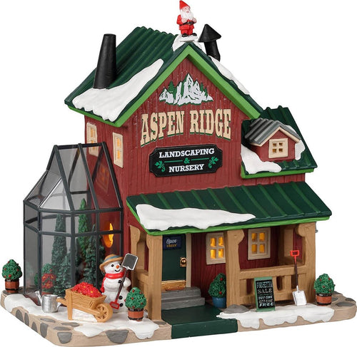 Aspen Ridge Infermeria e Paesaggio, edificio luminoso per villaggio di Natale in Porcellana‎ Casa e cucina/Decorazioni per interni/Addobbi e decorazioni per ricorrenze/Decorazioni natalizie/Oggettistica MagiediNatale.it - Altamura, Commerciovirtuoso.it