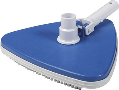 Aspirafango triangolare per piscina, spazzola di pulizia fondo con snodo e ammortizzatori Giardino e giardinaggio/Piscine vasche idromassaggio e accessori/Prodotti per la pulizia e raccordi/Aspiratori a mano La Zappa - Altamura, Commerciovirtuoso.it