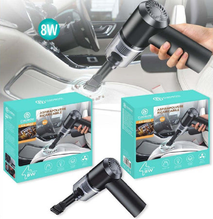Aspirapolvere A Pistola 2 In 1 Casa Auto Ricaricabile Usb Con Led 8 Watt Cx-9532 Casa e cucina/Aspirapolvere e pulizia di pavimenti e finestre/Aspirapolvere/Aspirabriciole e aspirapolvere portatili Trade Shop italia - Napoli, Commerciovirtuoso.it